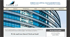 Desktop Screenshot of force10capital.com